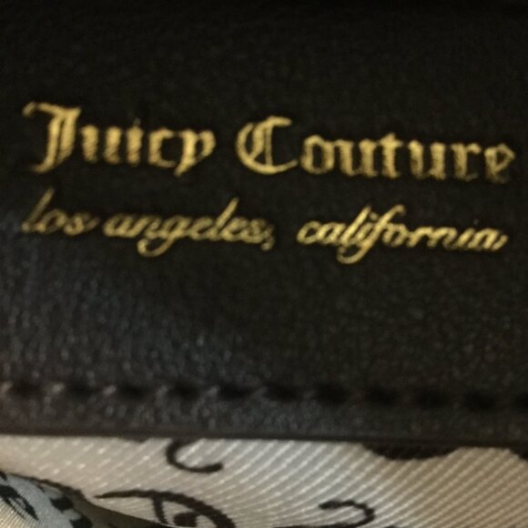 Juicy Couture carry on luggage tote excellent used  condition soft velvety pink - Picture 3 of 11